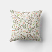 Coussin Conception de branches et de fleurs paisibles pour (Verso)