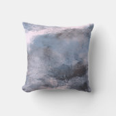 Coussin Conception de brouillard d'eau Denim (Recto)