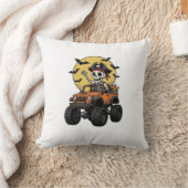 Coussin Conception de camion monstre squelette pirate Hall (Couverture)