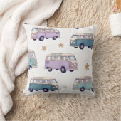 Coussin Conception de camping-car à l'aquarelle (Couverture)