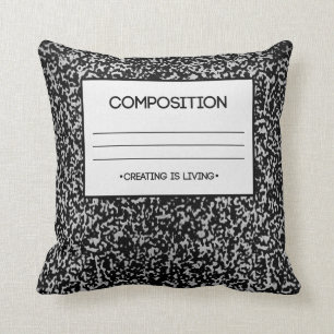 Coussin Conception de carnet de composition