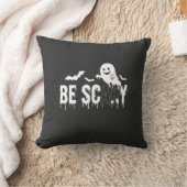 Coussin Conception de chauve-souris fantôme Halloween effr (Couverture)
