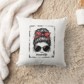 Coussin Conception de chemise à bandana nouée désordonnée (Couverture)