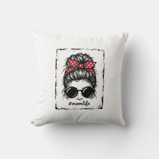 Coussin Conception de chemise à bandana nouée désordonnée (Recto)