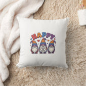 Coussin Conception de chemise arc-en-ciel Gnome du mois de (Couverture)