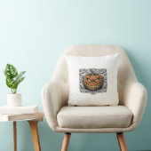 Coussin Conception de chemise de citrouille Halloween Grav (Chaise)