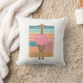 Coussin Conception de chemise de gravure de chewing-gum de (Couverture)