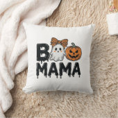 Coussin Conception de chemise de maman fantôme Halloween c (Couverture)