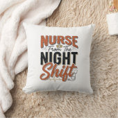 Coussin Conception de chemise de nuit de garde d'infirmièr (Couverture)