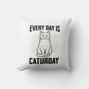 Coussin Conception de chemise drôle pour amateur de chat d