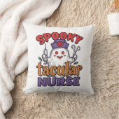 Coussin Conception de chemise fantôme Halloween Infirmière (Couverture)