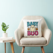 Coussin Conception de chemise fantôme Halloween vintage Ba (Chaise)