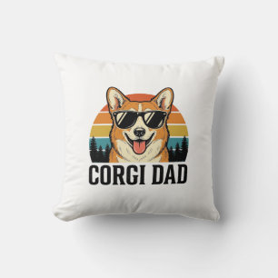Coussin Conception de chemise pour amateur de chien avec g
