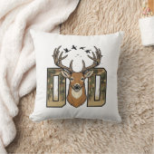 Coussin Conception de chemise vectorielle Buck Camo Papa C (Couverture)