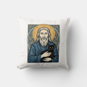 Coussin Conception de chemise vectorielle de portrait de c