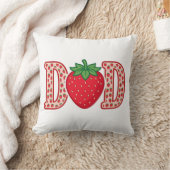 Coussin Conception de chemise vectorielle lettrage fraise (Couverture)