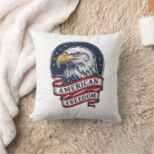 Coussin Conception de chemise vectorielle ruban patriotiqu (Couverture)
