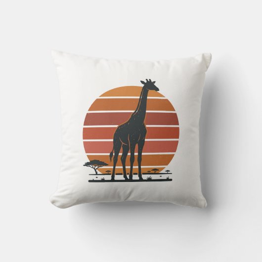 Coussin Conception de chemise vectorielle Safari Coucher d (Recto)