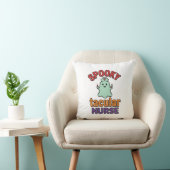 Coussin Conception de chemise vectorielle vintage Hallowee (Chaise)
