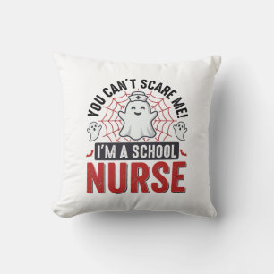 Coussin Conception de chemise vintage fantôme Halloween in