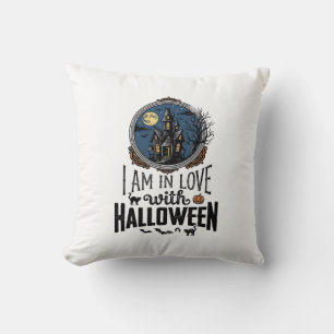 Coussin Conception de chemise vintage I Am In Love With Ha