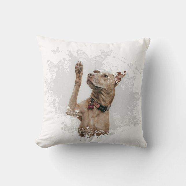 Coussin Conception de chien mignon (Recto)