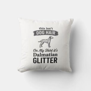 Coussin Conception de citation de cheveux de chien drôle d