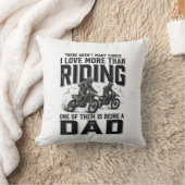 Coussin Conception de citation de motocross gravure vintag (Couverture)
