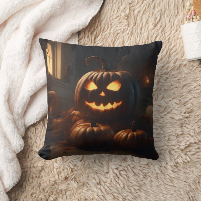 Coussin conception de décoration Halloween (Couverture)