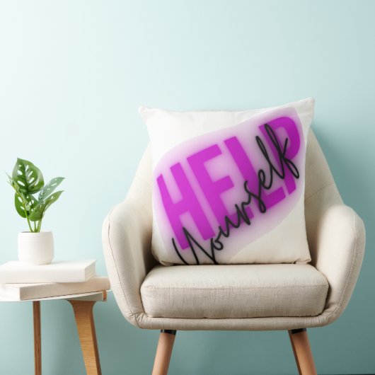 Coussin Conception de devis motivationnelle positive (Chaise)