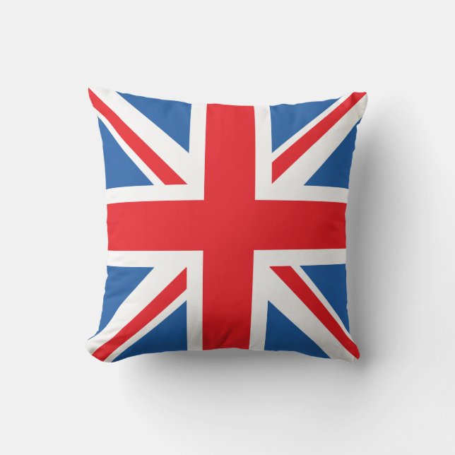 Coussin Conception de drapeau/Jack Union (Recto)