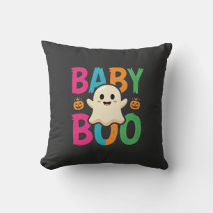 Coussin Conception de fantôme Halloween Baby Boo_1