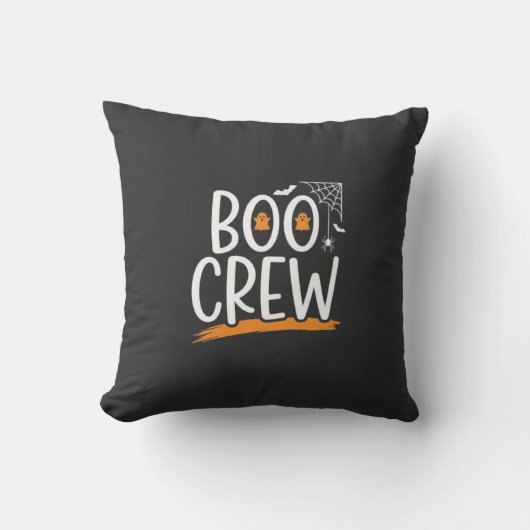Coussin Conception de fantôme Halloween Boo Crew_1 (Recto)