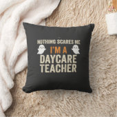 Coussin Conception de fantôme Halloween pour enseignant en (Couverture)