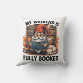 Coussin Conception de gnome livre (Verso)