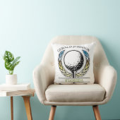 Coussin Conception de golf avec Modèle Wreath (Chaise)