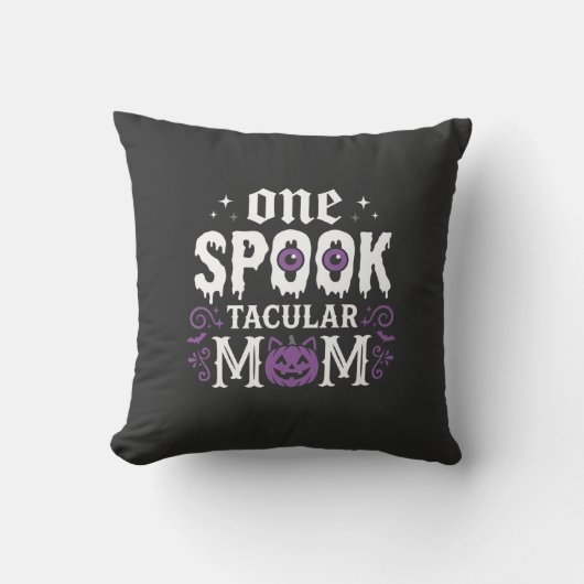Coussin Conception de Halloween pour maman Spooktacular_1 (Recto)