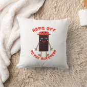Coussin Conception de journée du chocolat (Couverture)