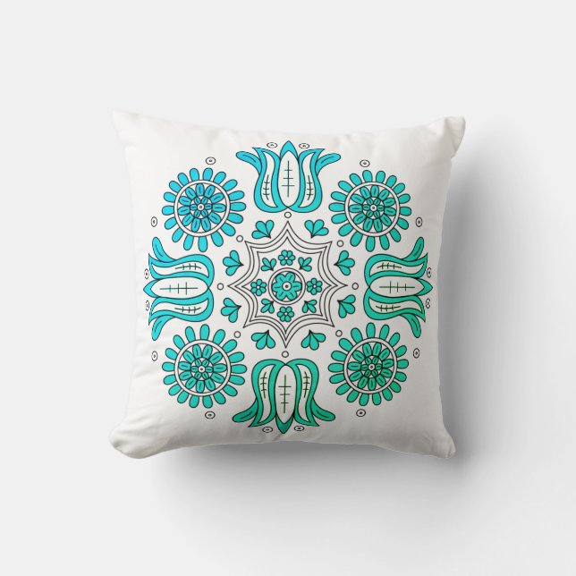 Coussin Conception de la culture folklorique traditionnell (Recto)