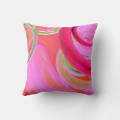 Coussin Conception de la réflexion Abstraite (Verso)