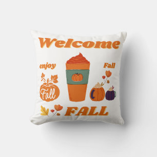 Coussin Conception de la saison d'automne