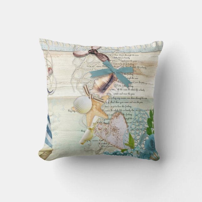 Coussin Conception de la série nautique 5  (Recto)