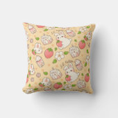 Coussin conception de lapin mignon (Recto)