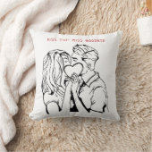 Coussin Conception de l'enterrement de vie de jeune fille (Couverture)