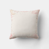 Coussin Conception de lettre E de bébé éléphant personnali (Verso)