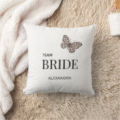 Coussin Conception de mariage personnalisée pour l'équipe (Couverture)