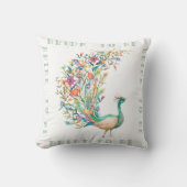 Coussin Conception de mariage vintage (Recto)