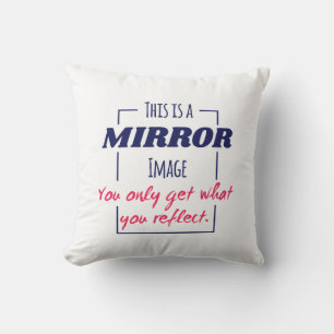 Coussin Conception de motivation Mentalité de réflexion da