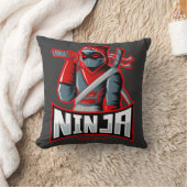 Coussin Conception de Ninja Warrior (Couverture)