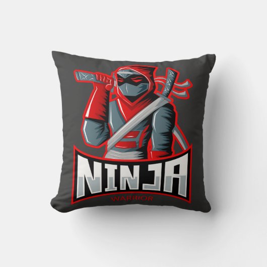 Coussin Conception de Ninja Warrior (Recto)